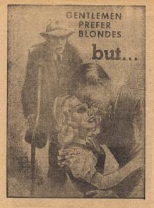 Блондинки предпочитают джентльменов.