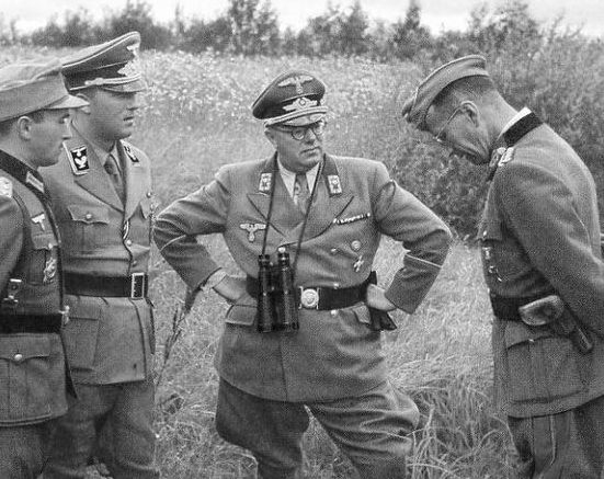 Генрих Лозе в Прибалтике. 1941 г.