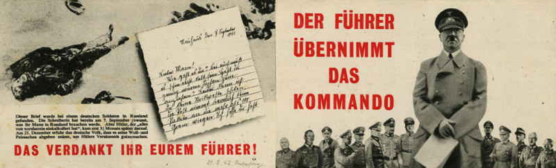 Фюрер берет на себя командование.