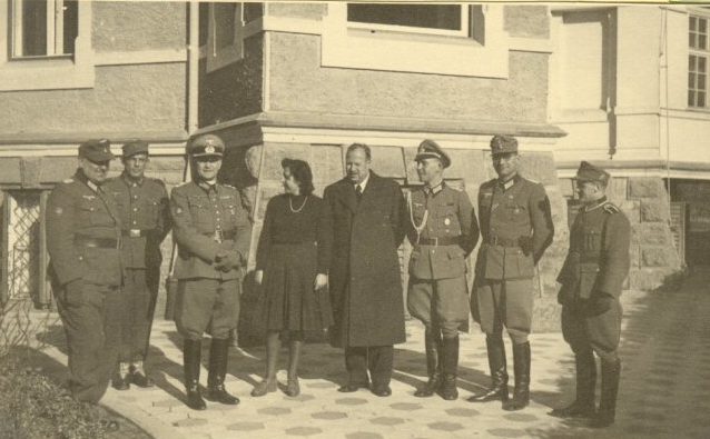 Франц Бёме в Боснии. 1944 г.