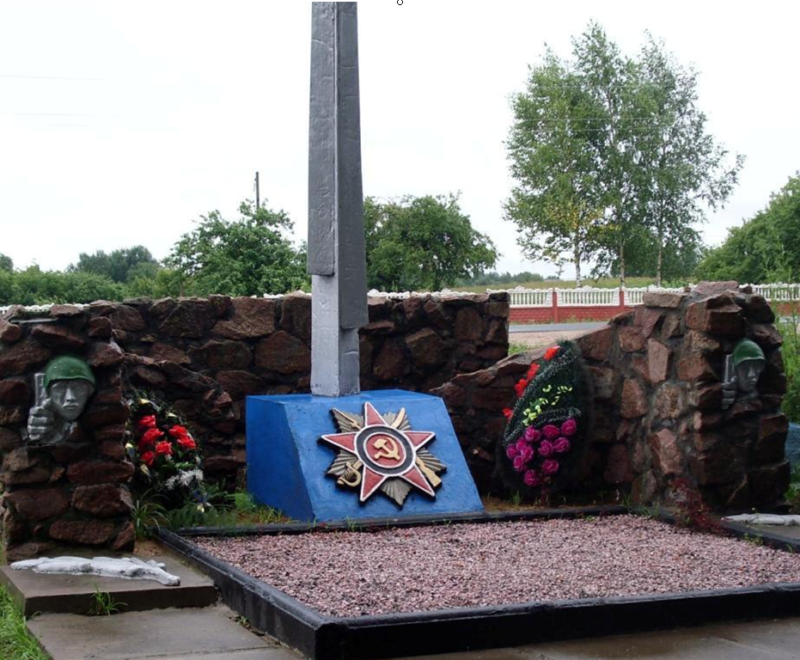 д. Селец Мстиславского р-на. Памятник установлен в 1987 году на братской могиле, в которой похоронено 3 неизвестных советских воина, погибших в годы войны.