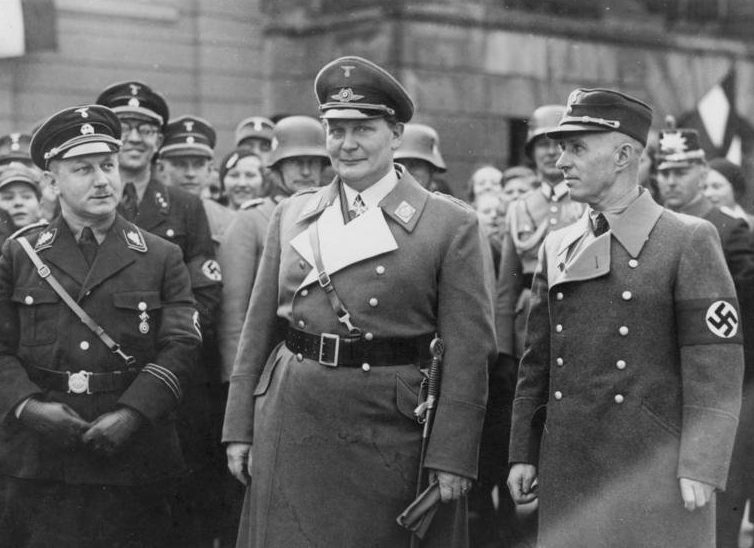 Вильгельм Кубе, Герман Геринг и Ганс Фридрихс. 1934 г.