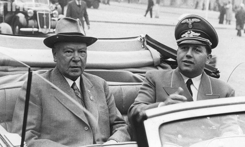 Генрих Дорпмюллер и Йозеф Бюлер. 1942 г.