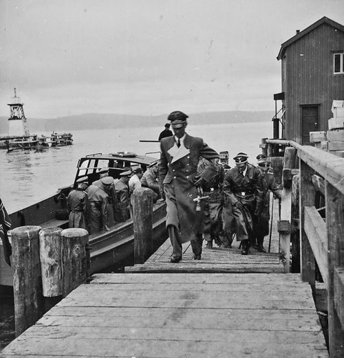 Йозеф Тербовен путешествует по Северной Норвегии. 1942 г.