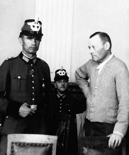 Эрих Гёпнер в нацистском суде. 1944 г.