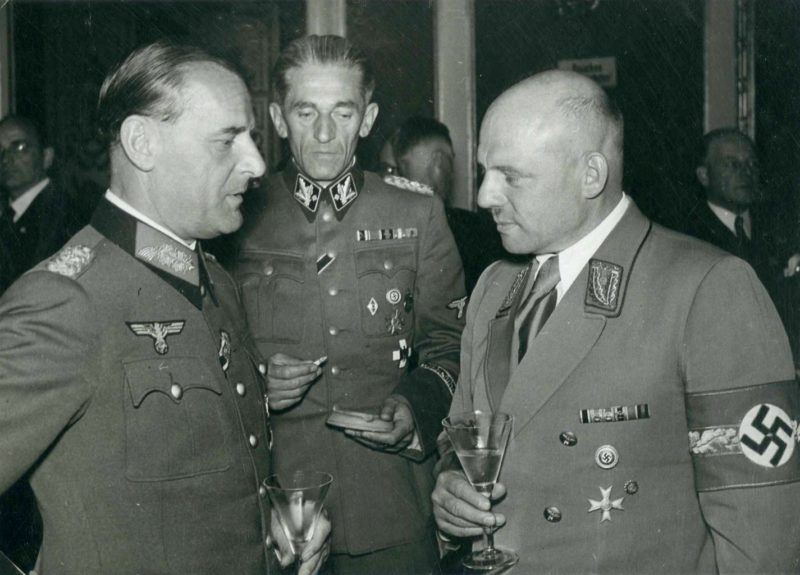 Фриц Заукель и Вильгельм Кейтель. 1943 г.