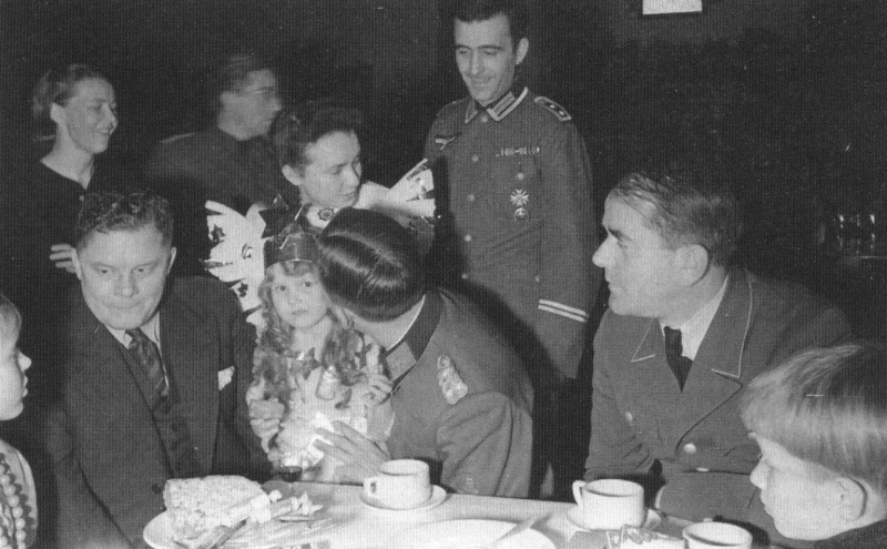 Эдуард Дитль и Альберт Шпеер в Петсамо. 1943 г.