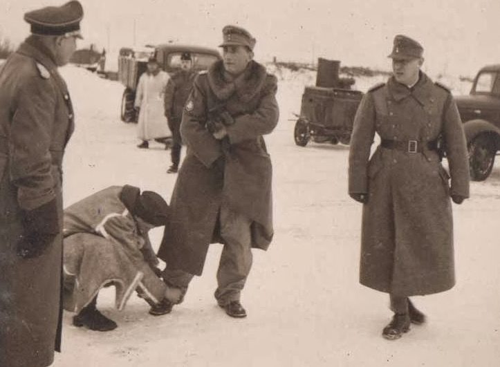 Эдуард Дитль в Норвегии. 1943 г.