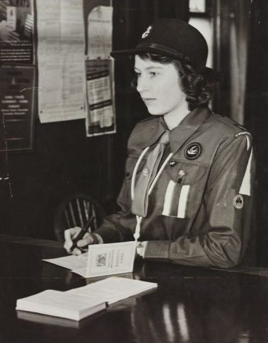 Принцесса Елизабет. Октябрь 1942 г. 
