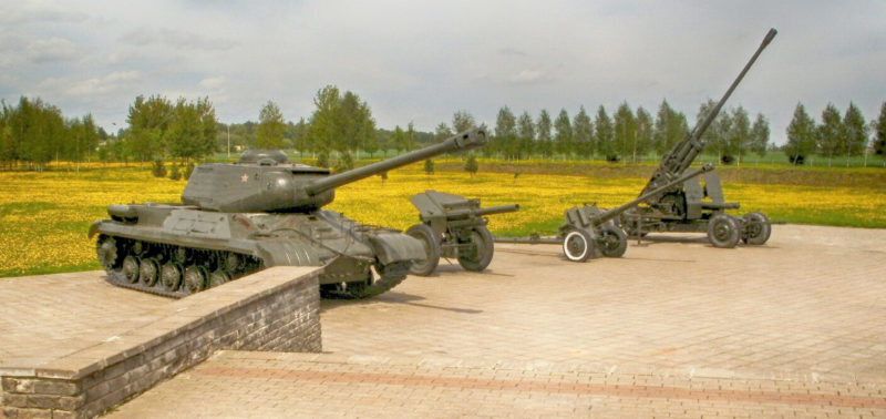 Советское вооружение на Буйничском поле.