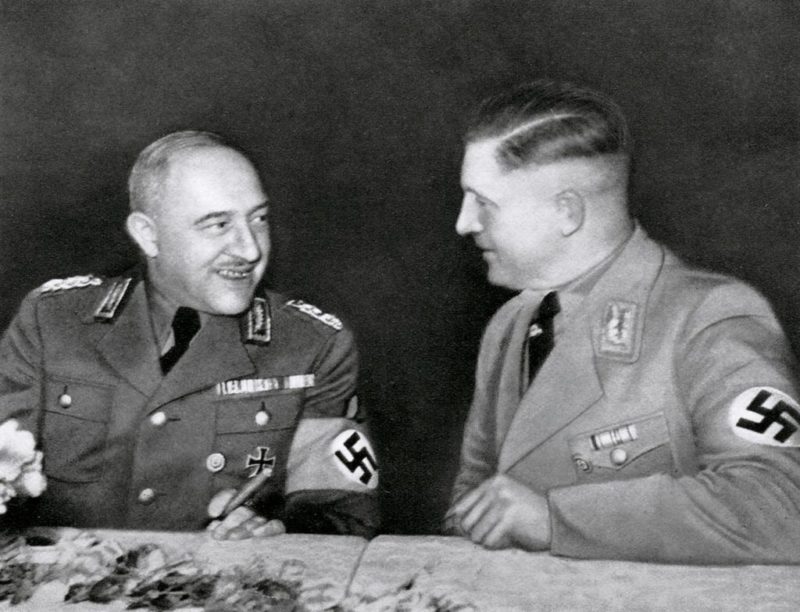 Константин Хирль и Фридрих Гильдебрандт. 1939 г.