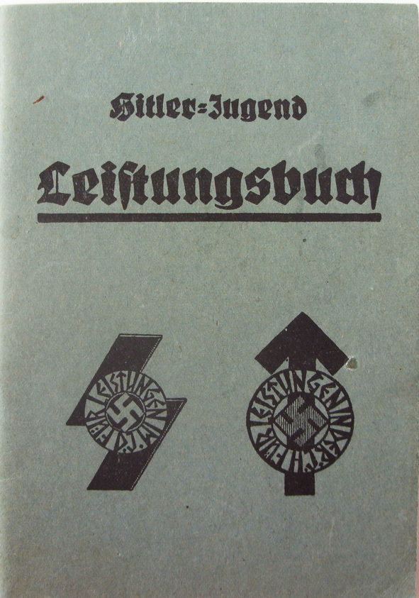 Членская книжка Гитлерюгенд.