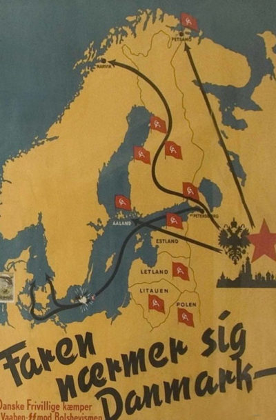 Пропагандистские плакаты Дании.