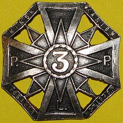 Солдатский полковой знак 3-го пехотного полка.
