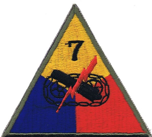 7-я танковая дивизия, созданная в 1944 г. 