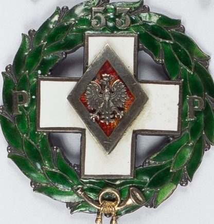 Офицерский полковой знак 53-го пехотного полка.