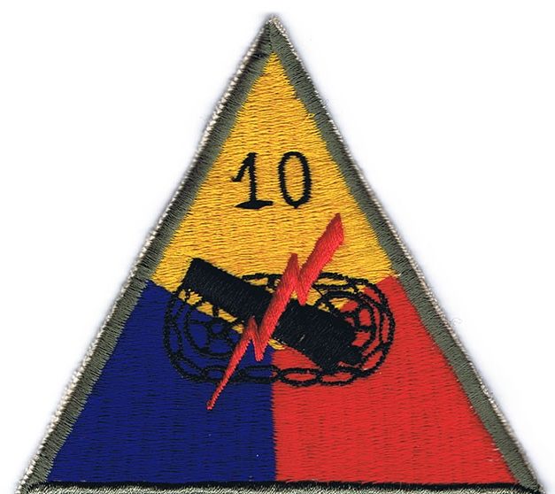 10-я танковая дивизия, созданная в 1944 г. 
