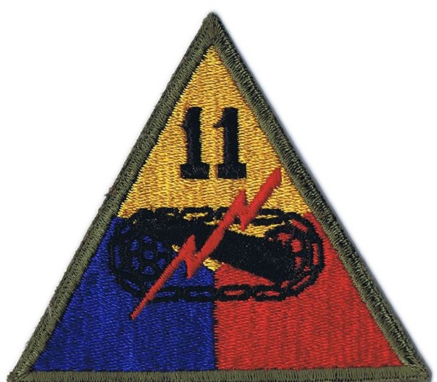 11-я танковая дивизия, созданная в 1944 г. 