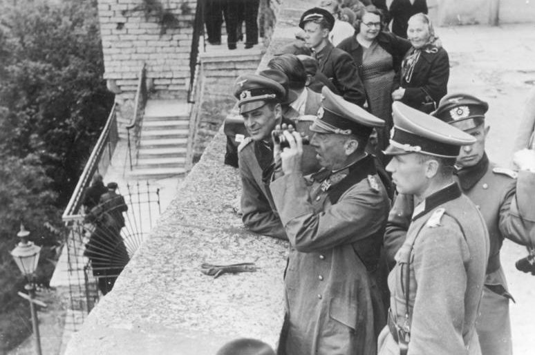 Георг Кюхлер на Восточном фронте. 1941 г.