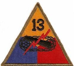 13-я танковая дивизия, созданная в 1945 г. 