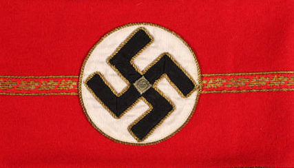 Нарукавная повязка блокляйтера в 1939-1945 годах.