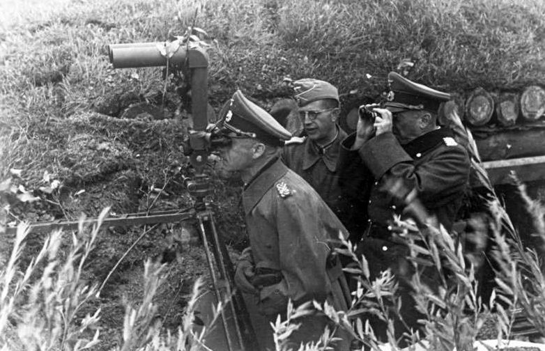 Георг Кюхлер на Восточном фронте. 1941 г.