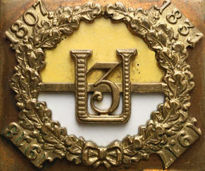 Полковой знак 3-го Слёнского уланского полка.