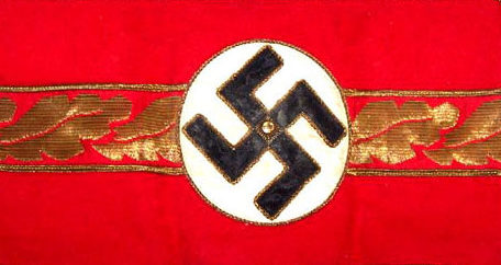 Нарукавная повязка целленляйтера в 1939-1945 годах.