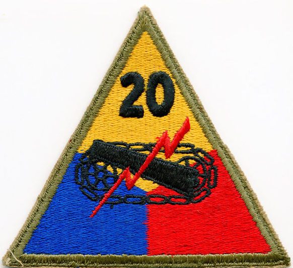 20-я танковая дивизия, созданная в 1945 г. 