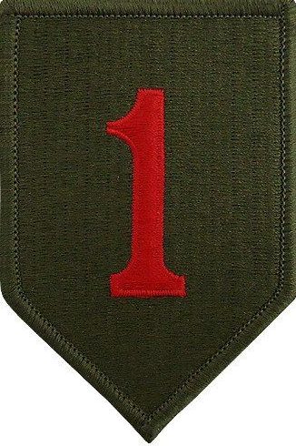 1-я пехотная дивизия. Созданная в 1942 году. 
