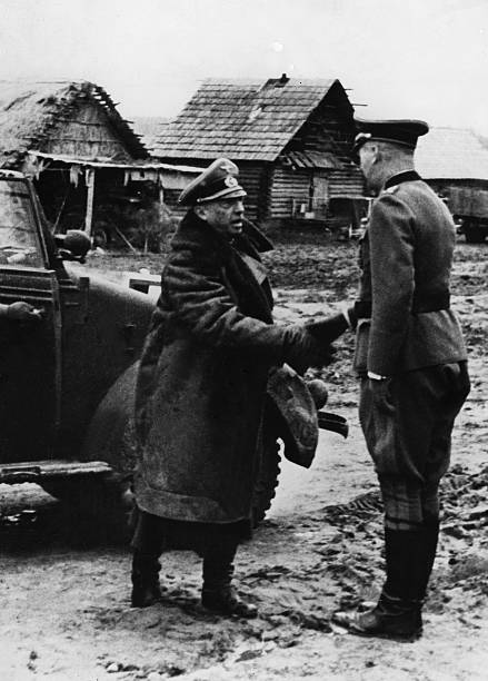 Георг Кюхлер на Восточном фронте. 1943 г.