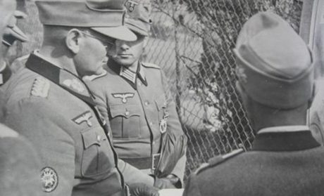 Георг Риттер с офицерами. 1943 г.