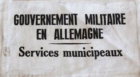 Нарукавная повязка муниципального служащего Франции.