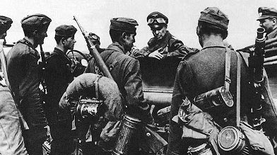 Вальтер Модель на Курской битве. 1943 г.