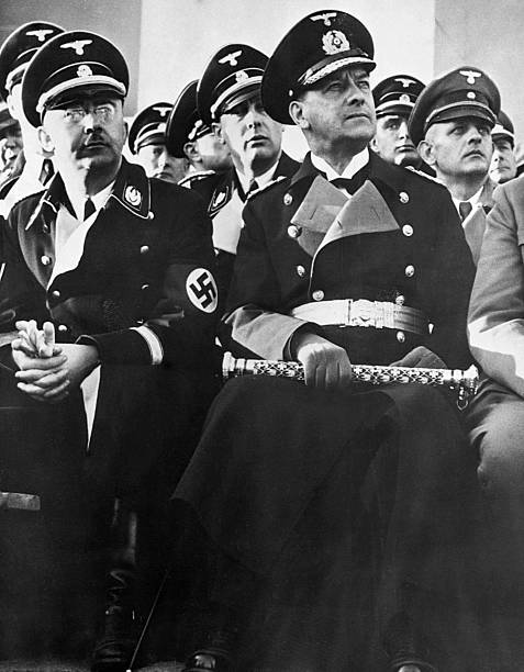 Эрих Рёдер и Генрих Гиммлер. 1944 г. 