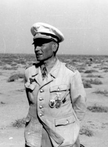 Бернхард Рамке в Северной Африке. 1942 г.
