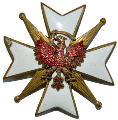 Аверс и реверс полкового знака 64-го Поморского полка мурманских стрелков.