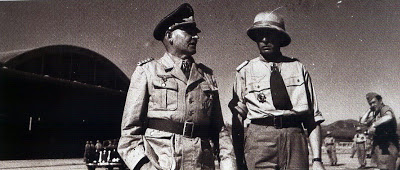 Бернхард Рамке и Фридрих фон Хейдте. Северная Африка. 1942 г.