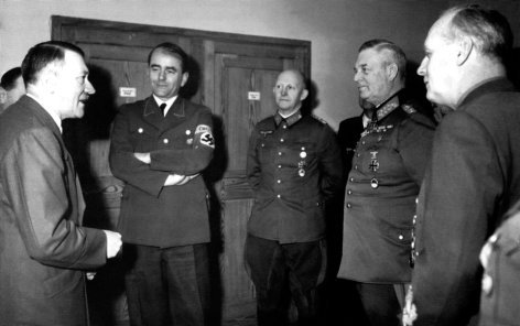 Гитлер в «Адлерхорсте». Январь 1945 г.