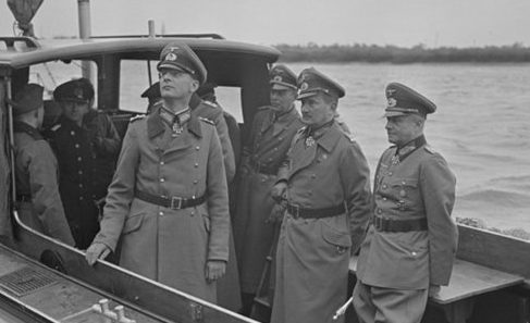 Георг Рейнгардт, Георг Риттер и Вальтер Браухич. 1942 г.