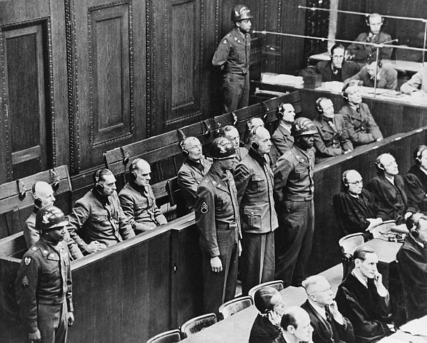 Вильгельм Лист на Нюрнбергском процессе. 1946 г.