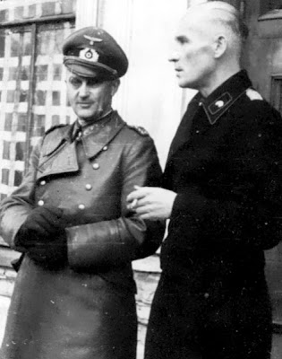 Вальтер Модель и Ричард Колл. 1944 г.
