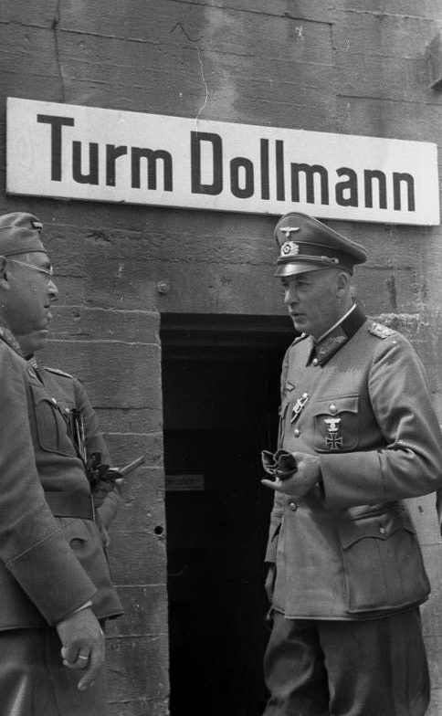 Фридрих Дольман укрепленной башни. Верхний Рейн. 1940 г.