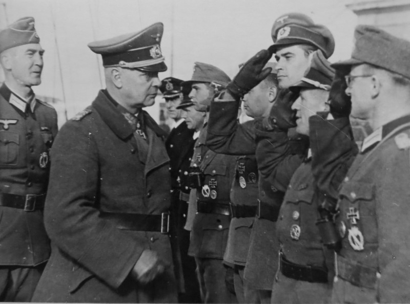 Эберхард Макензен в Хорватии. 1944 г.