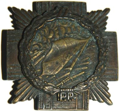 Солдатский полковой знак 22-го пехотного полка.