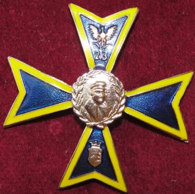 Офицерский полковой знак 23-го пехотного полка им. полковника Леопольда Лис-Кула.