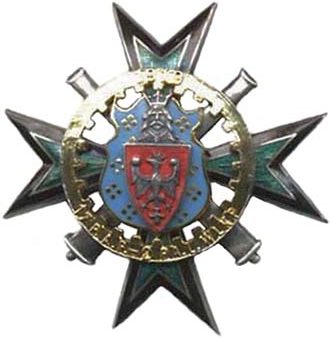 Офицерский полковой знак 17-го полка легкой артиллерии.