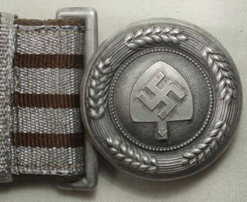 Парадный ремень и алюминиевая пряжка для офицерского состава RAD.