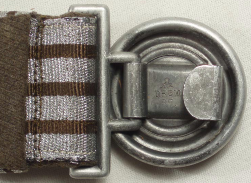 Парадный ремень и алюминиевая пряжка для офицерского состава RAD.