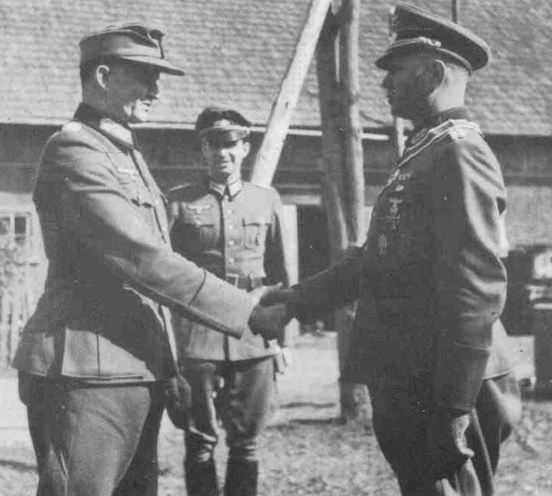 Дитрих Заукен на Восточном фронте. 1941 г.